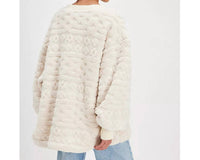 Free People - Knit Cable Sweatshirt