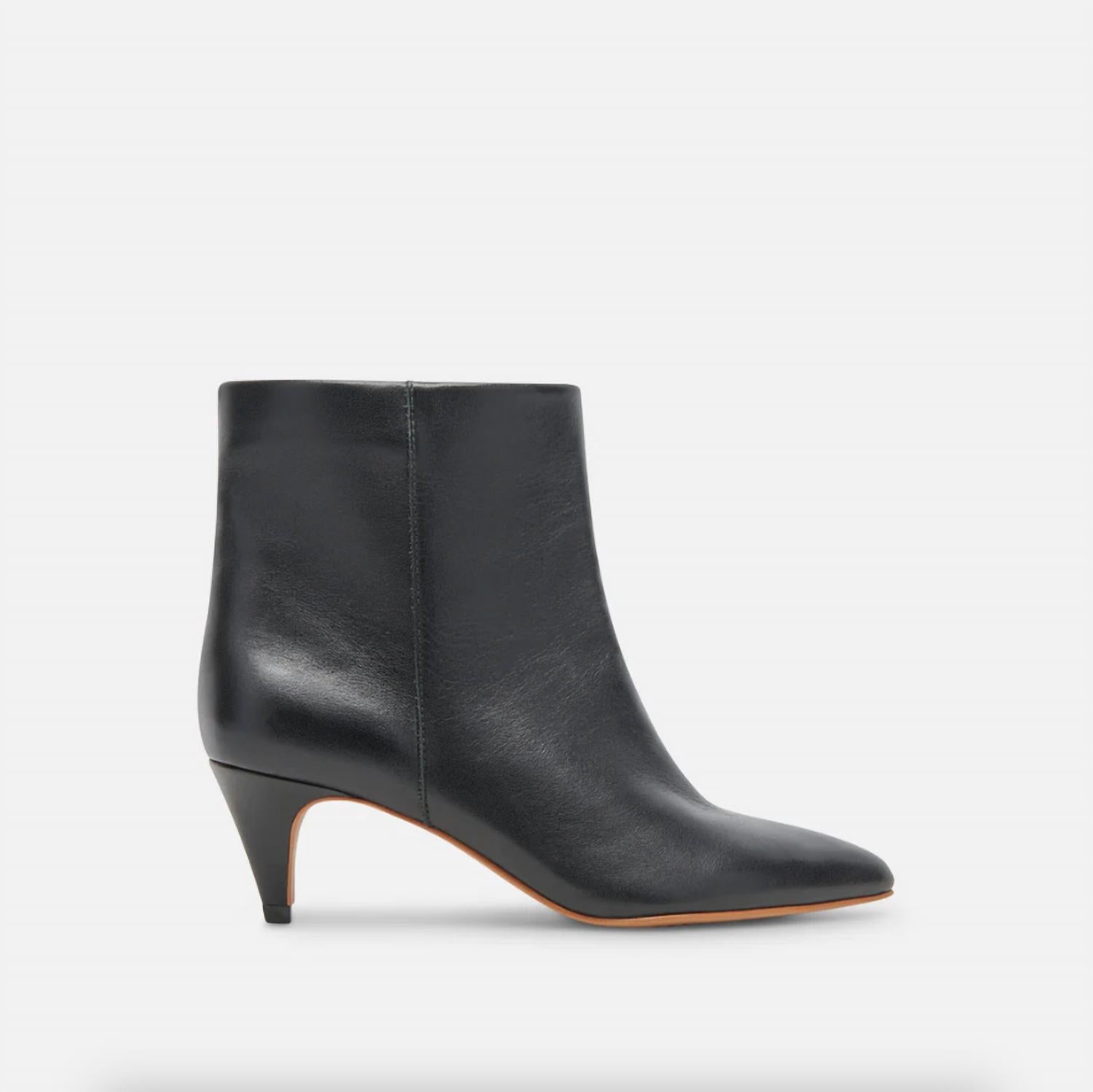 Dolce Vita Women's Dee Booties in jet black - women's shoe