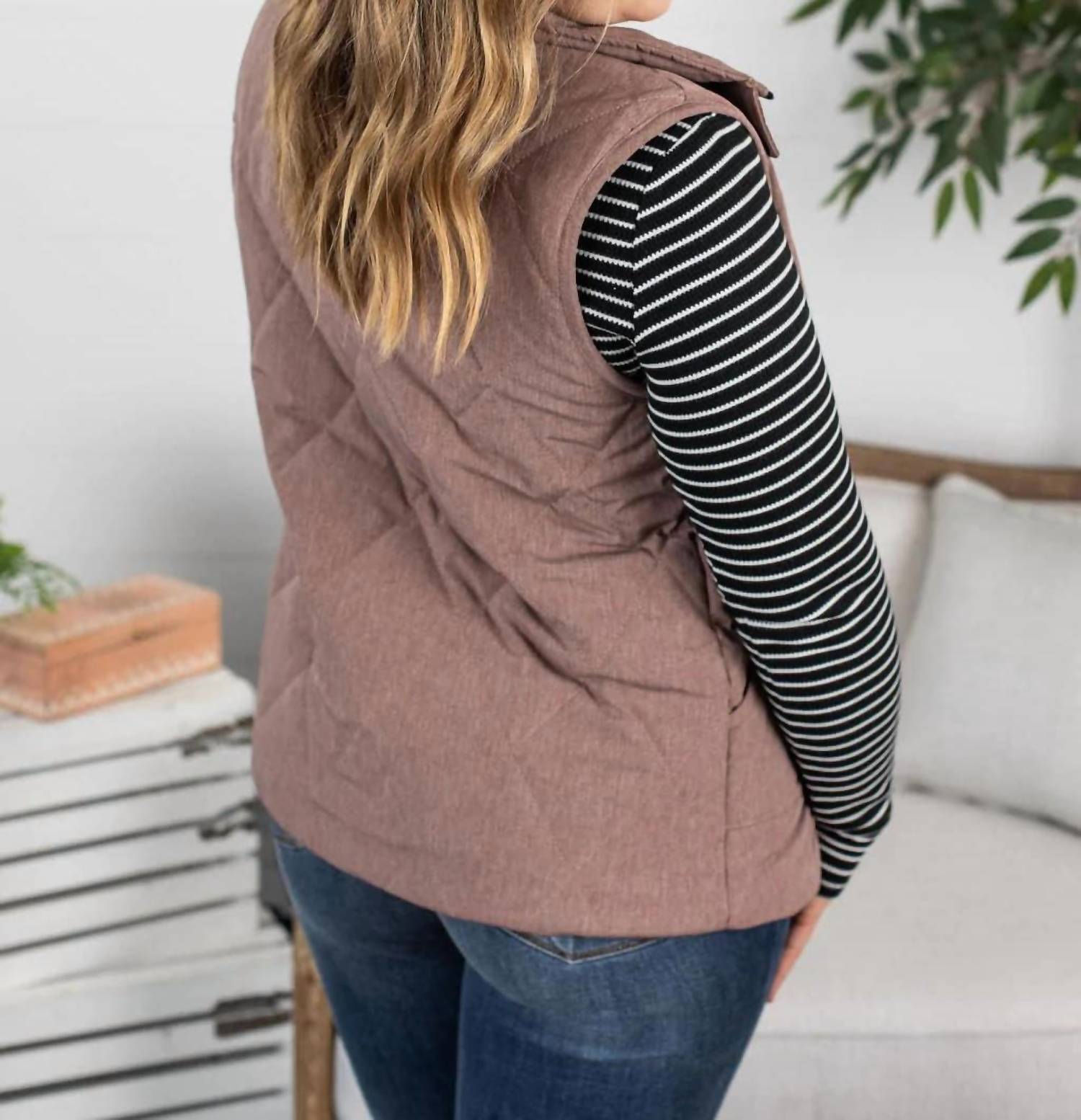 Michelle Mae - Remy Zip Up Vest