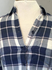 Beachlunchlounge - Women's Charley Plaid Button Down Shirt
