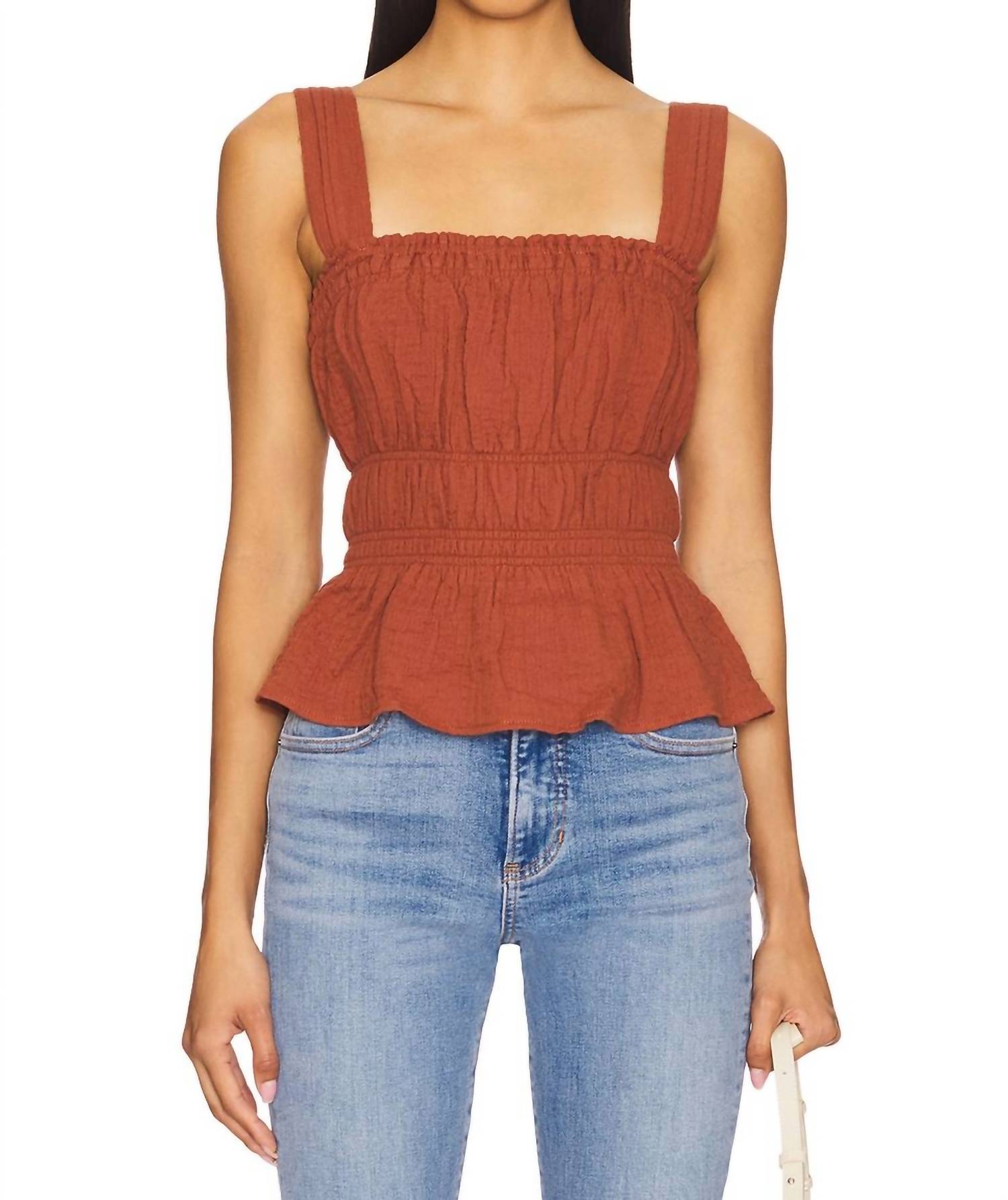 STEVE MADDEN Gabrielle Sleeveless Top - women's blouse