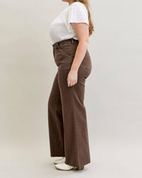 Judy Blue - Retro High Waist Wide Leg Jeans - Plus