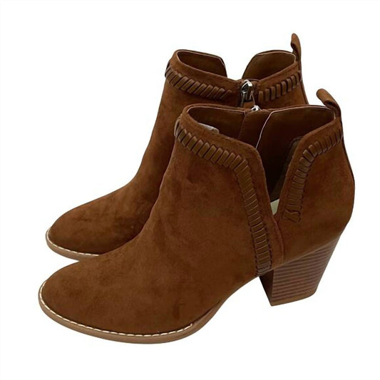 Dolce Vita - Women's Jace Dune Suede Zipper Ankle Bootie