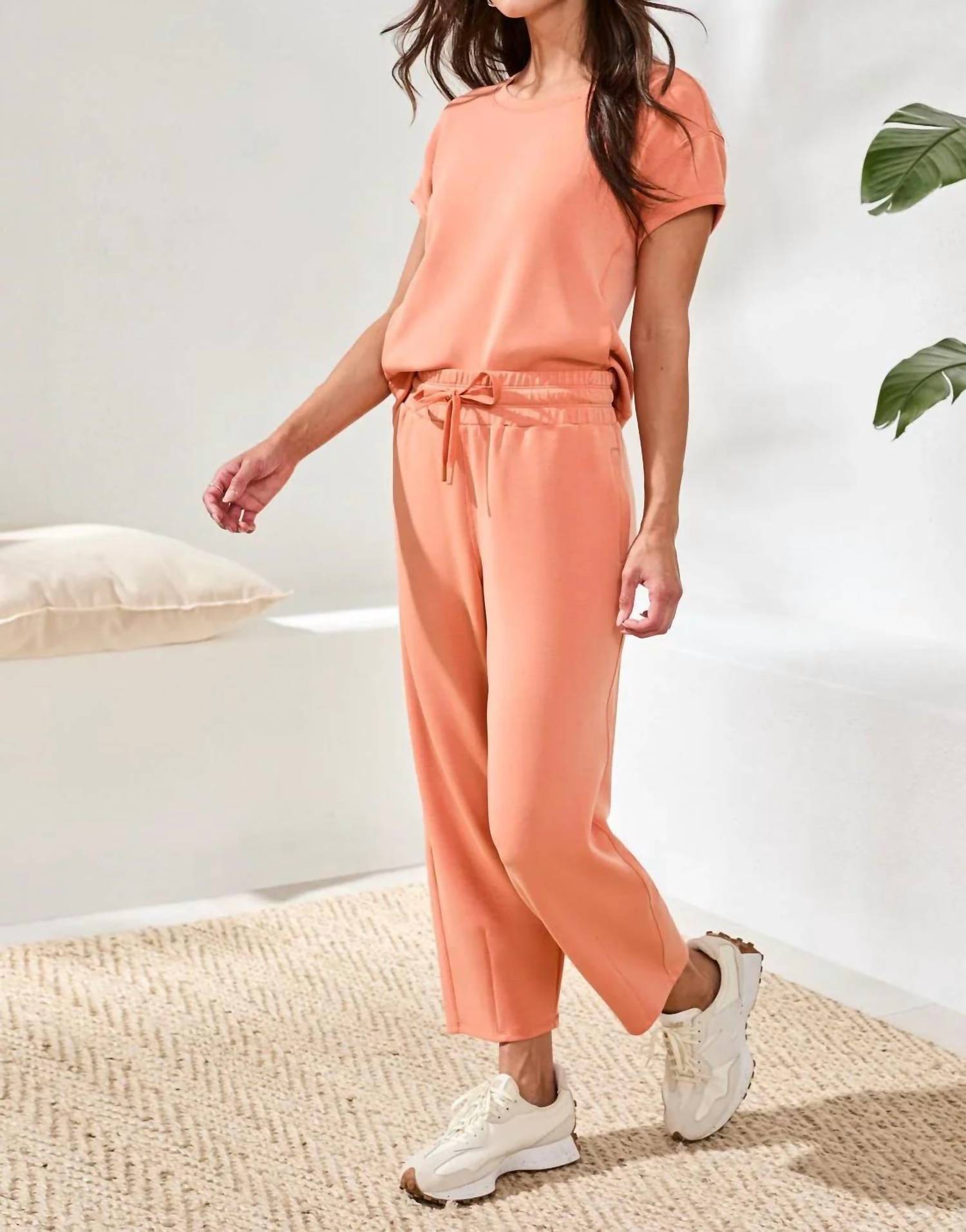 Tribal - Soft Modal Barrel-leg Joggers