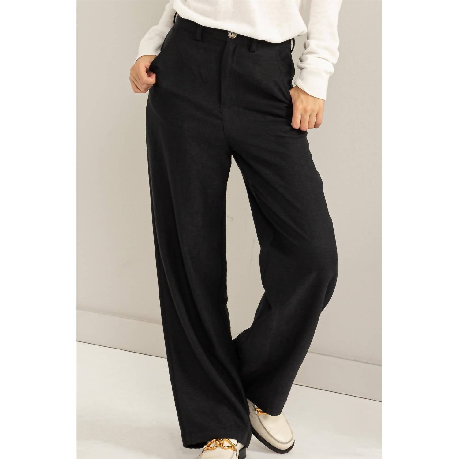 Hyfve - Straight Cut Corduroy Pants