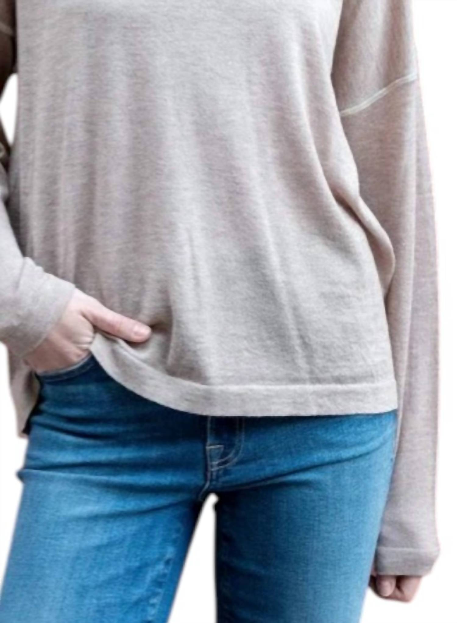 Mersea - Delmar Boatneck Sweater