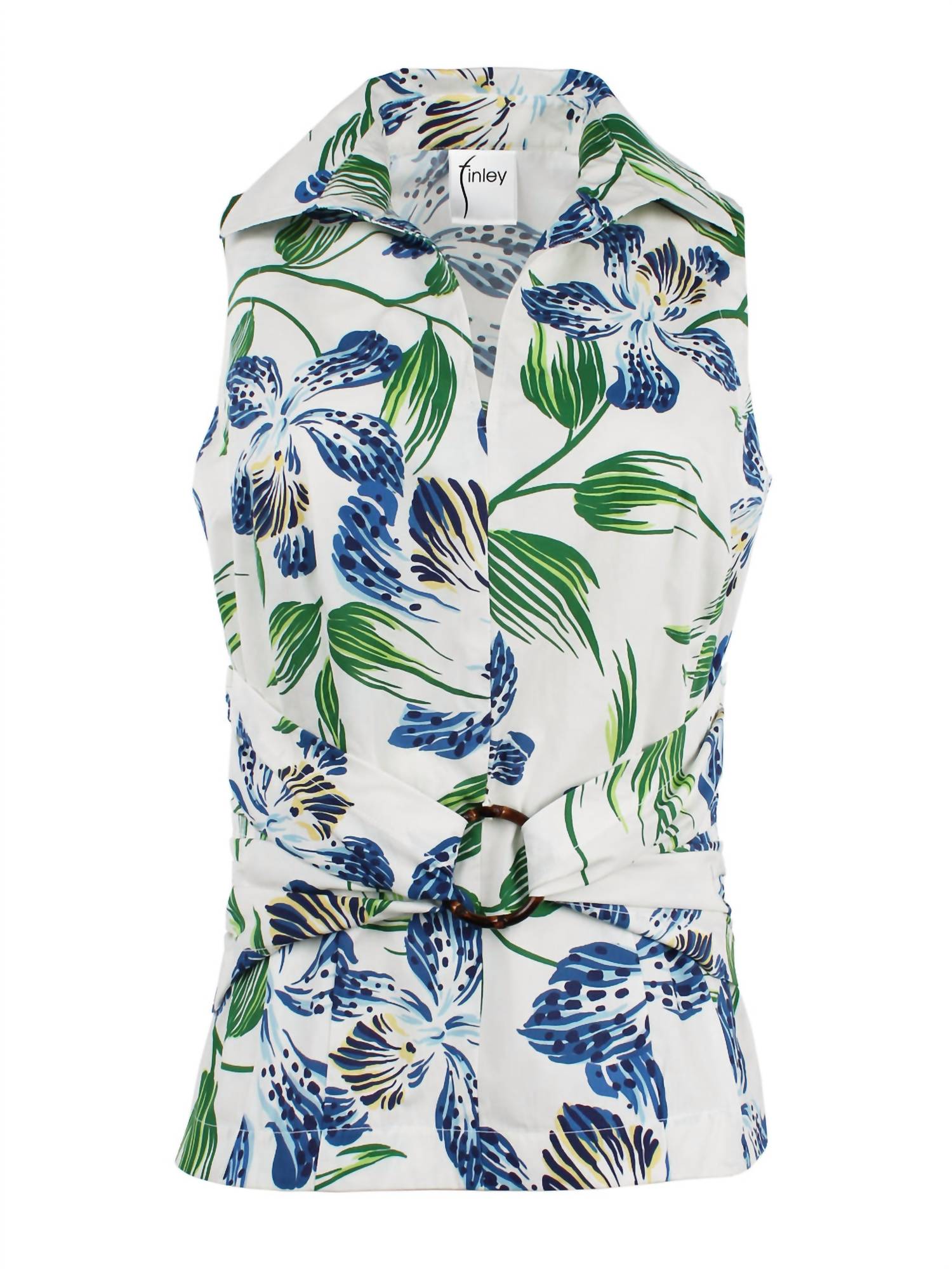 Finley - Delilah Iris Print Top