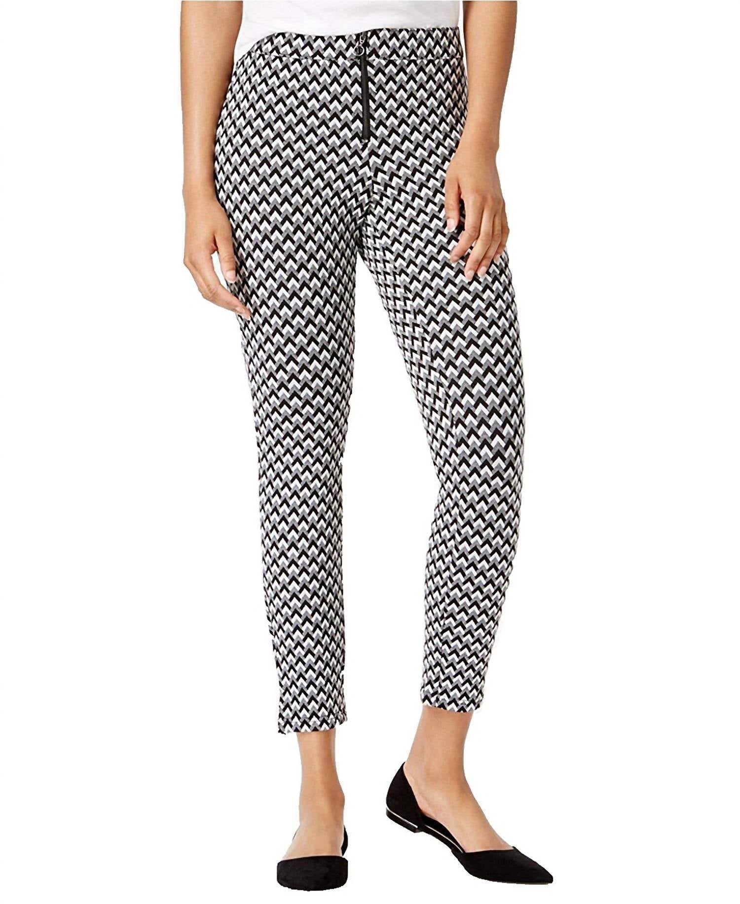 Hue - Women's Chevron Loafer Skimmer Leggings