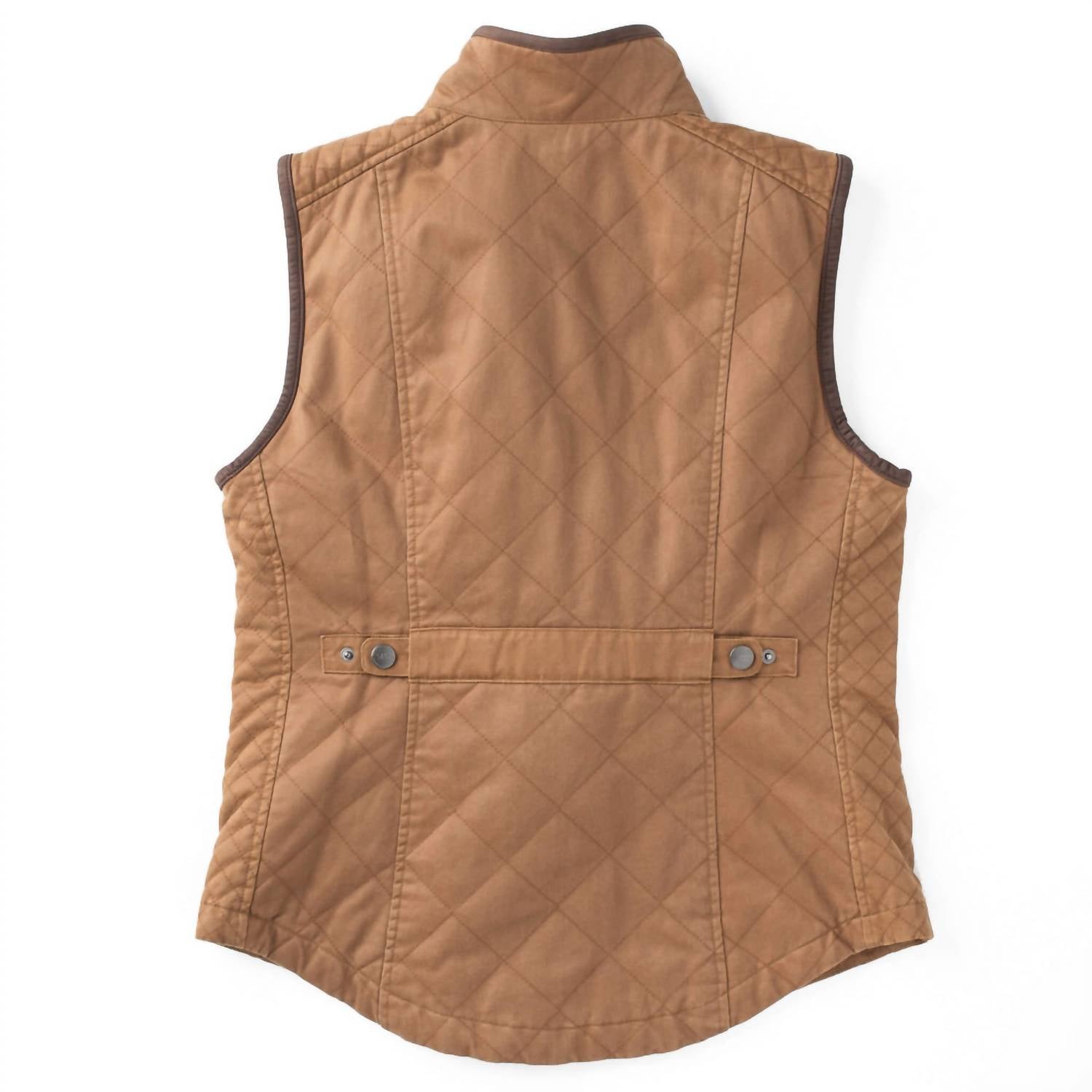 Madison Creek Outfitters Vista Conceal Carry Vest in tan - women's jacket - view 6
