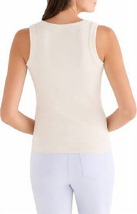 Nic + Zoe - Perfect Knit Rib Scoop Tank Top