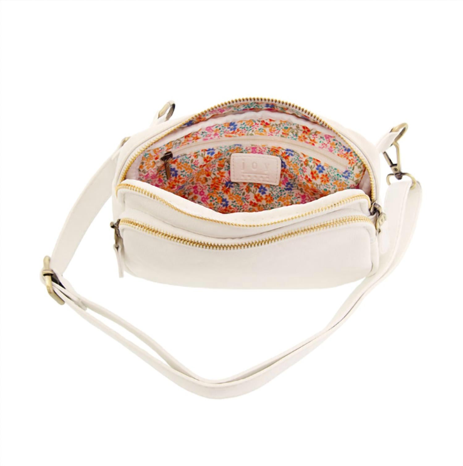 Joy Susan - Women's Kylie Double Zip Sling Belt Bag