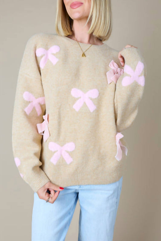 &Merci - Bows Bows And More Bows Sweater