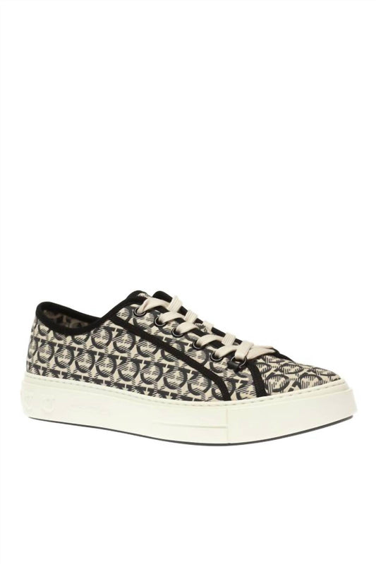Salvatore Ferragamo - Men's Anson Gancini Jacquard Sneakers