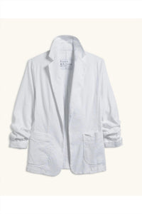 Frank & Eileen DUBLIN BLAZER in white - women's jacket - alternate view