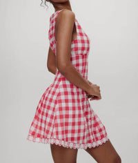 Frankies Bikinis - Farm Gauze Mini Dress