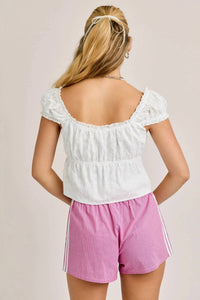 Le Lis - Elena Eyelet Blouse