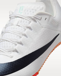 NIKE Unisex Zoom Rival Sprint Track Shoes in white obsidian bright crimson - men's shoe - view 4