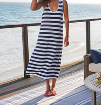 Frank & Eileen - Dylan Scoop Neck Midi Dress