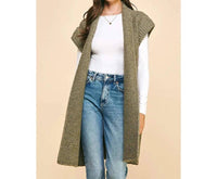 Pinch - Women's Belted Sweater Cardigan