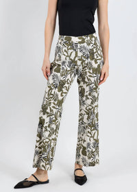 Tinta Style - Kiana Printed Crop Pants