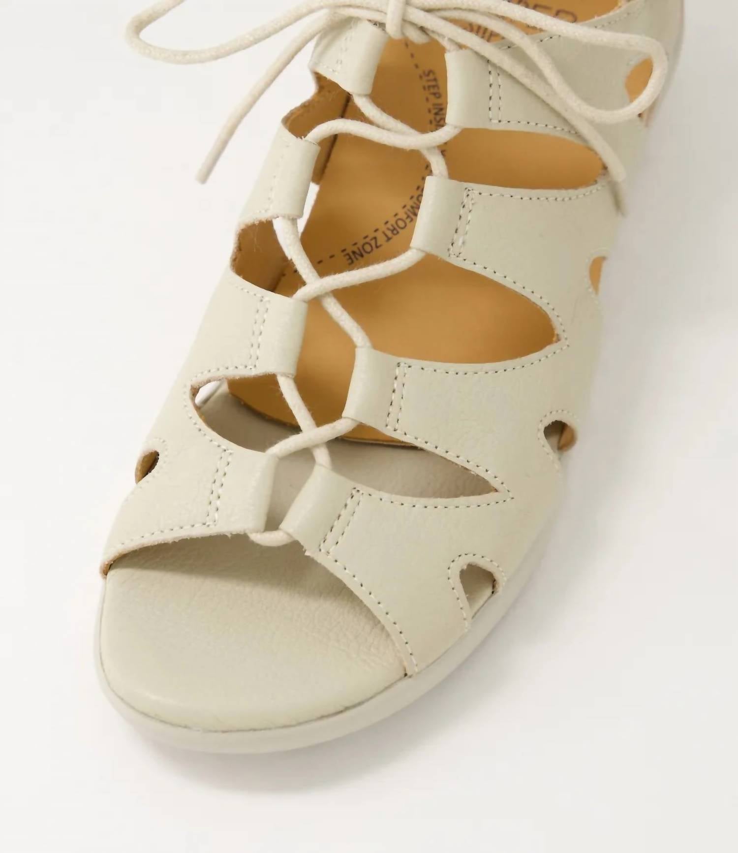 Ziera - Women's Barnette Ghillie Tie Sandal
