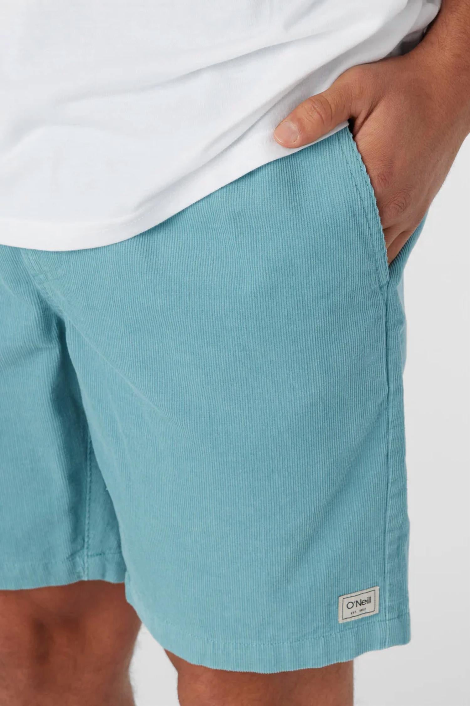 O'NEILL Og Cord Shorts in scrub blue - men's shorts - view 4