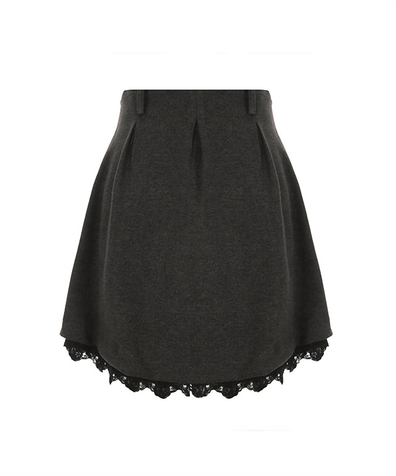 My Color Is - Layered Flare Skirt