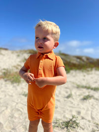 Me & Henry - Kid's Pique Polo Shortall