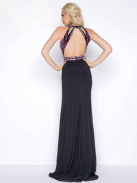 Mac Duggal - AZTEC BEADED PROM DRESS