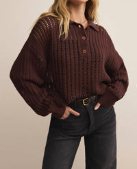 Z Supply - Looking Glass Polo Sweater