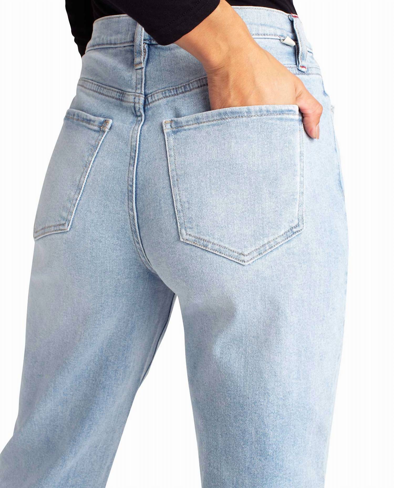 Nicole Miller - Sutton Place High Rise Pleated Taper Jean