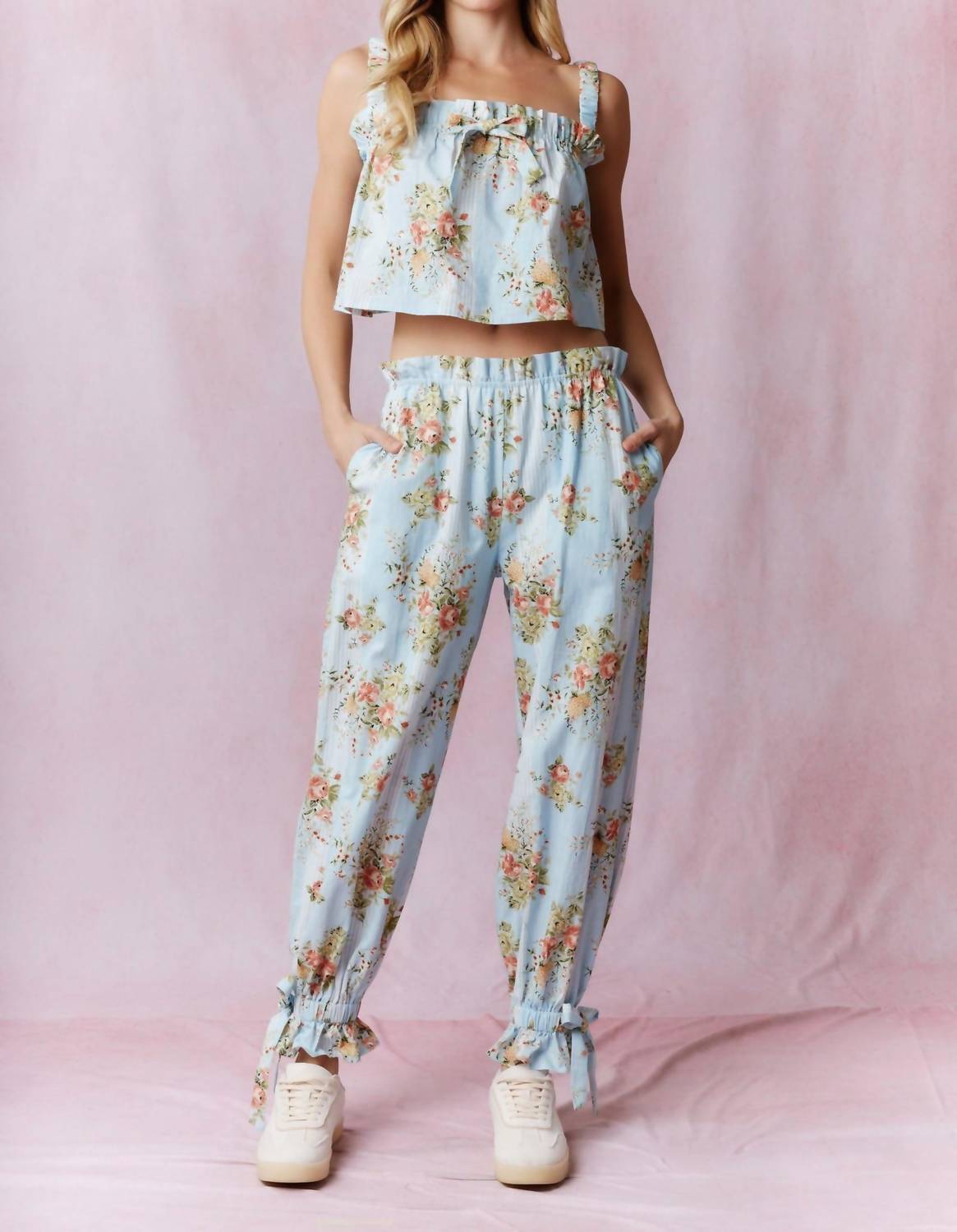 Peach Love - Tilda Straight Pants