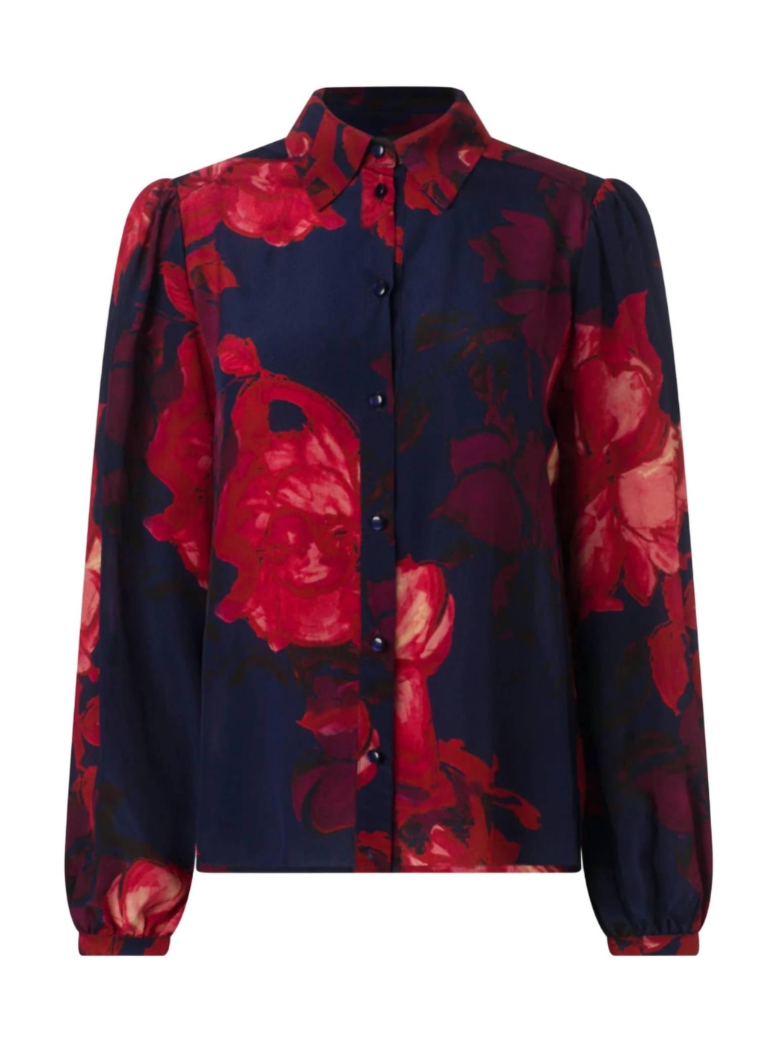 Iris Setlakwe - Floral Print Button Down Blouse