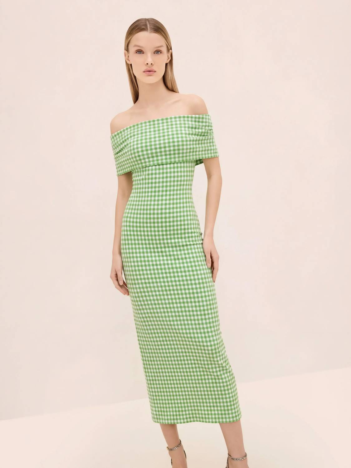 Alexis - Costella Off The Shoulder Midi Dress