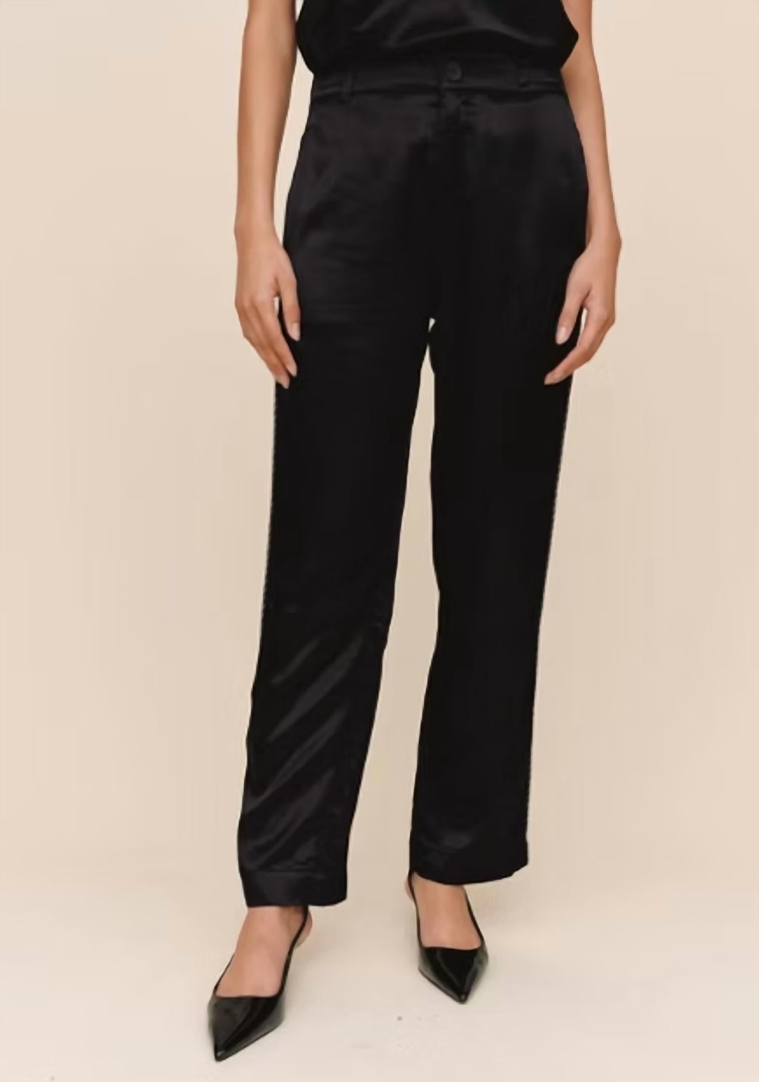 Bella Dahl - Beaded Piping Trouser Pants