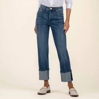 Kut From The Kloth - Fay High Rise Fab Ab Straight Leg Jeans