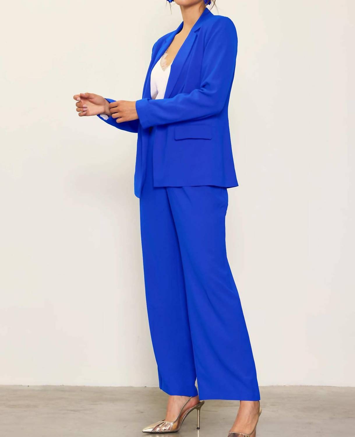 Skies Are Blue - Classic Tailored Blazer