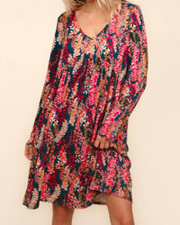 Haptics - Floral Babydoll Dress