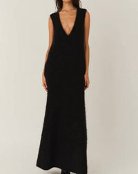 The Garment - Roma Plunging Neck Gown