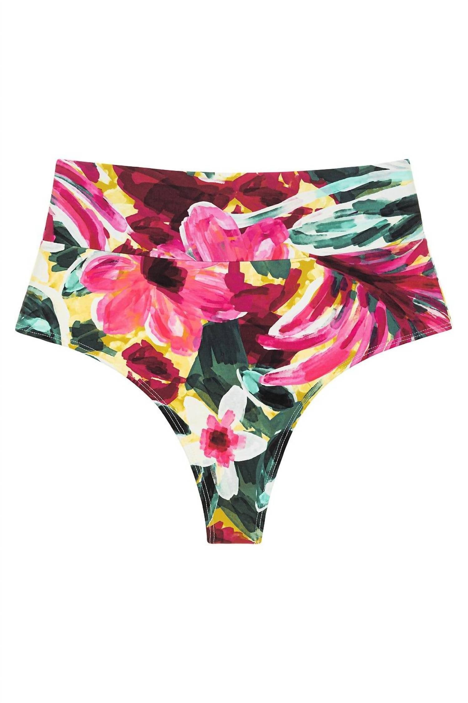 Montce - Full Coverage High Rise Bikini Bottom