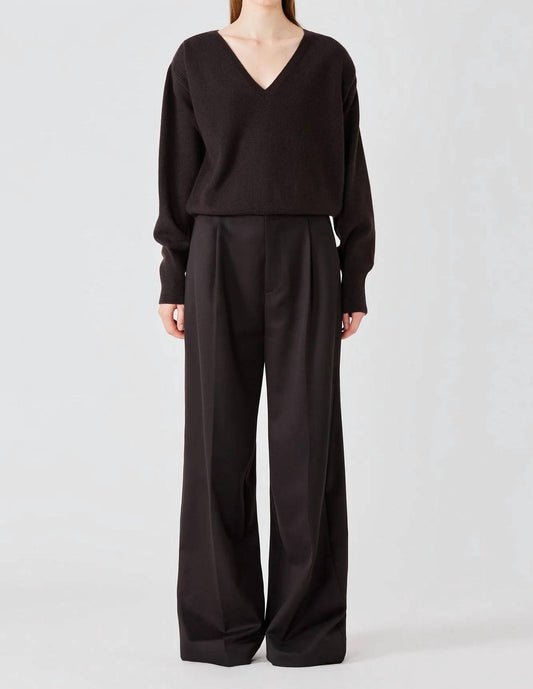 Sa Su Phi - Lavinia Vneck Lightweight Sweater