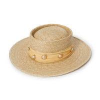 Lele Sadoughi - Women's Michelle Deco Swirl Straw Hat