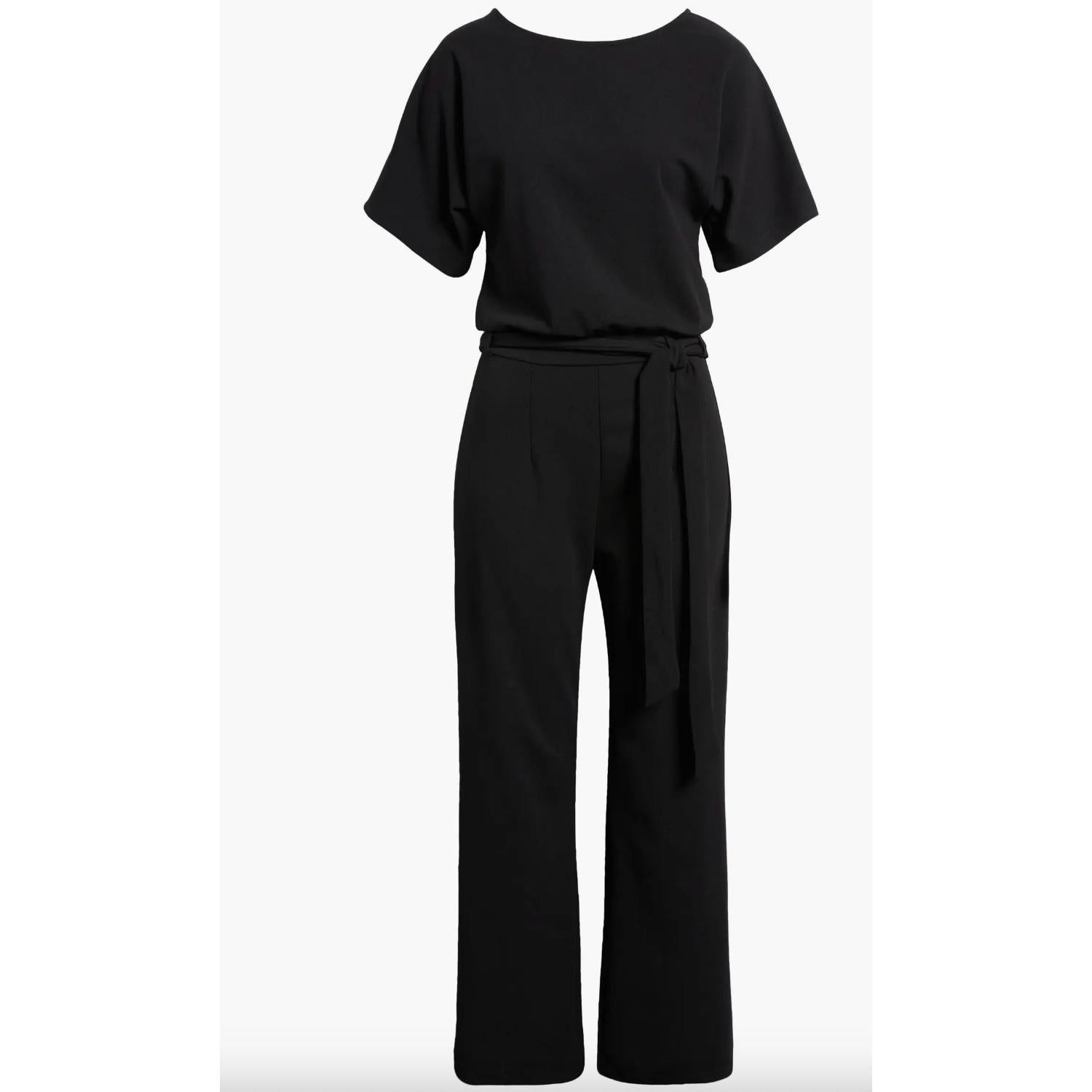 Nikki Lund - Alexandra Tie Waist Jumpsuit