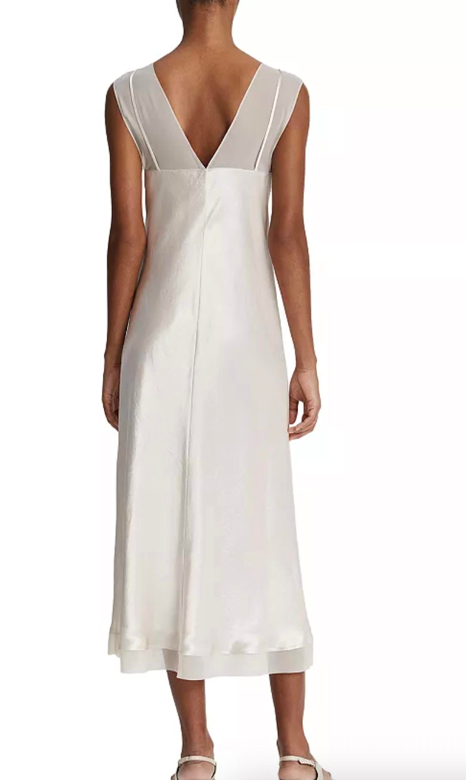 Vince - Chiffon Layered Slip Dress