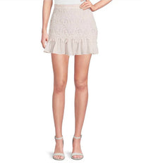 Lucy Paris - Greer Lace Mini Skirt