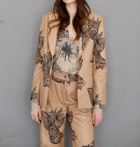 Las Sureñas - Toile De Jouy Wool Blazer