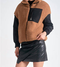 Elan - Zoe Faux Fur Jacket