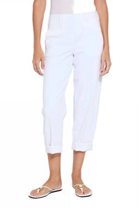 Lysse - Winslet Cuffed Barrel Crop Denim Pants