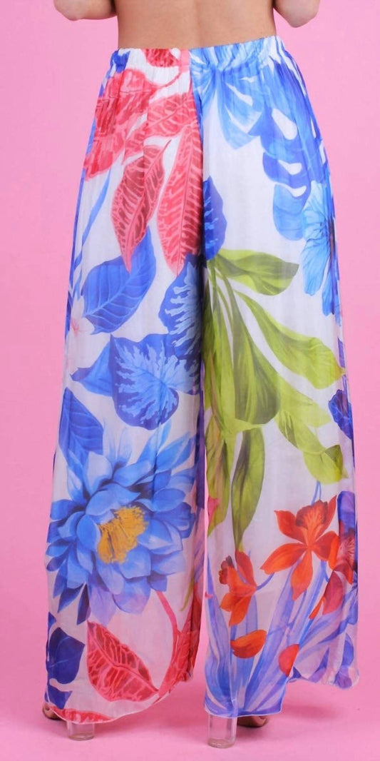 Gigi Moda - Women's Angelo Tropical Silk Pant