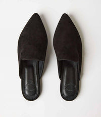 Christina Christi - Women's Suede Leather Mules